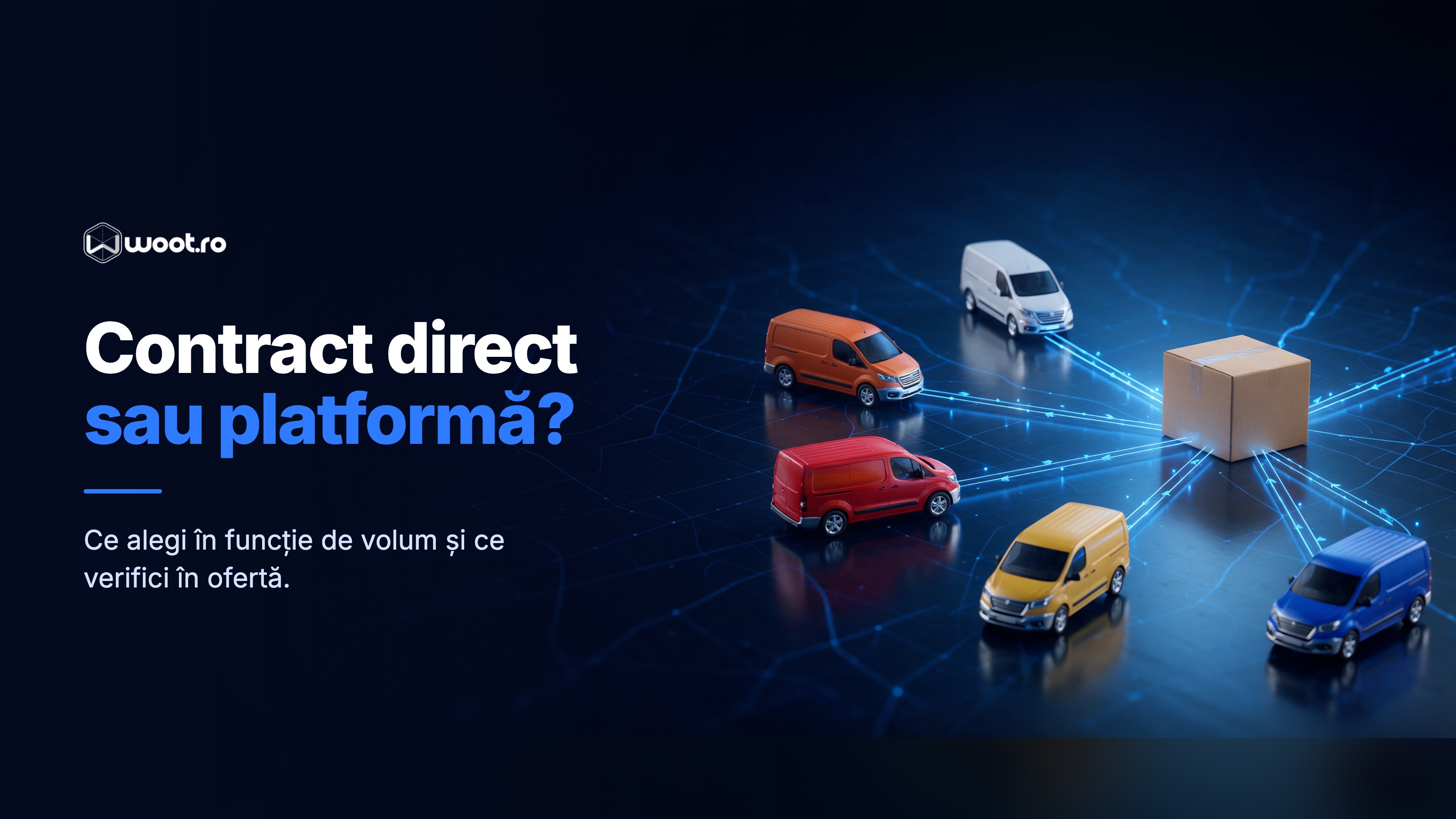 Contract direct cu curierul sau platforma multi-curier: ce alegi in functie de volum